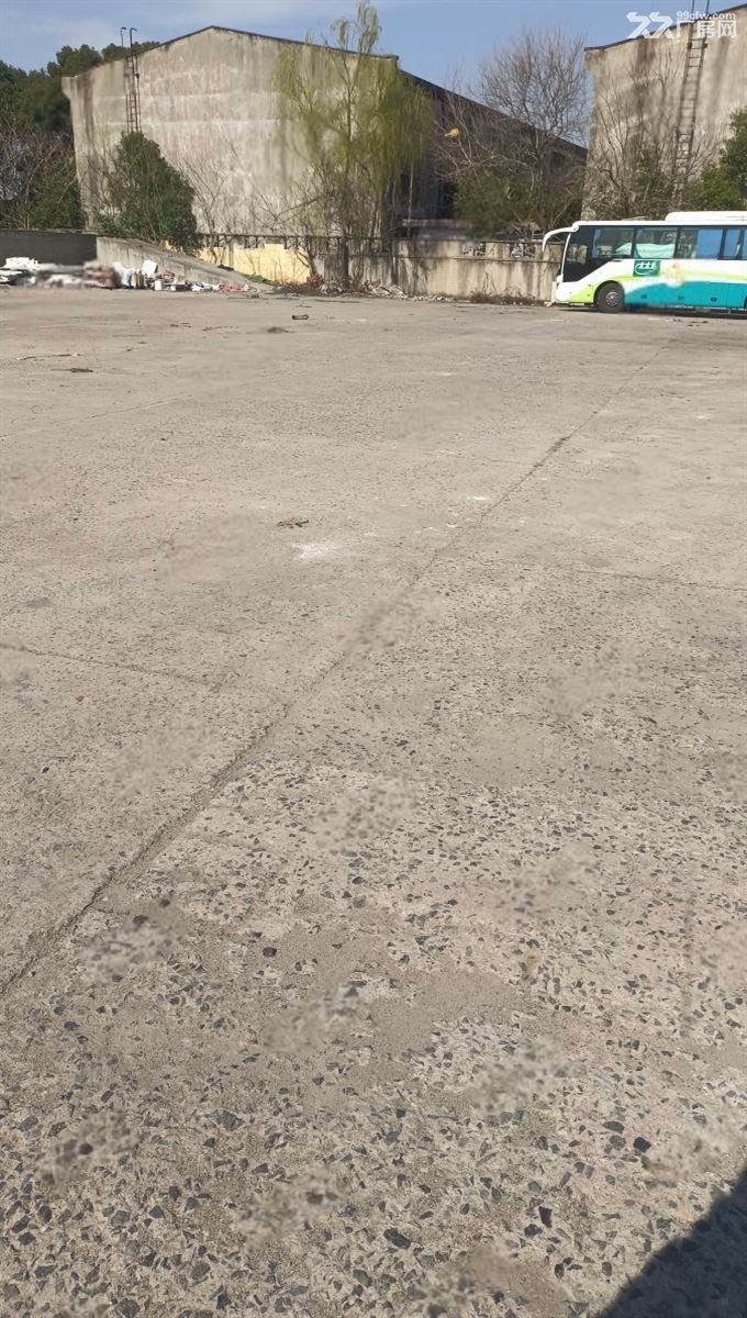 房东出租:黄渡曹安公路水泥场地8亩石子场地5亩可分租,停车堆放,理石板 - 8