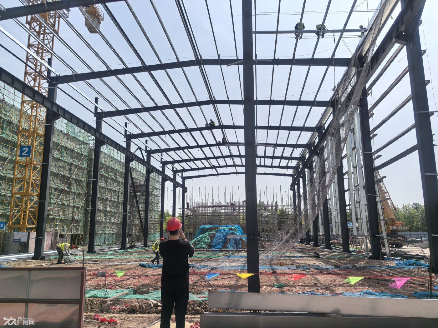 仪征经开区管委会旁钢结构厂房独门独户
