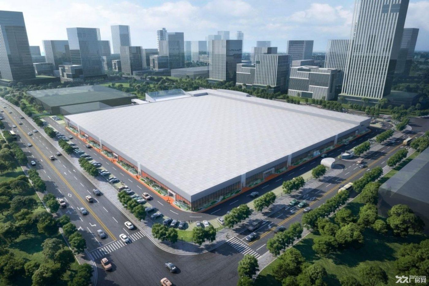 浦东金桥城市副中心核心区地铁旁新出单层厂房层高8米