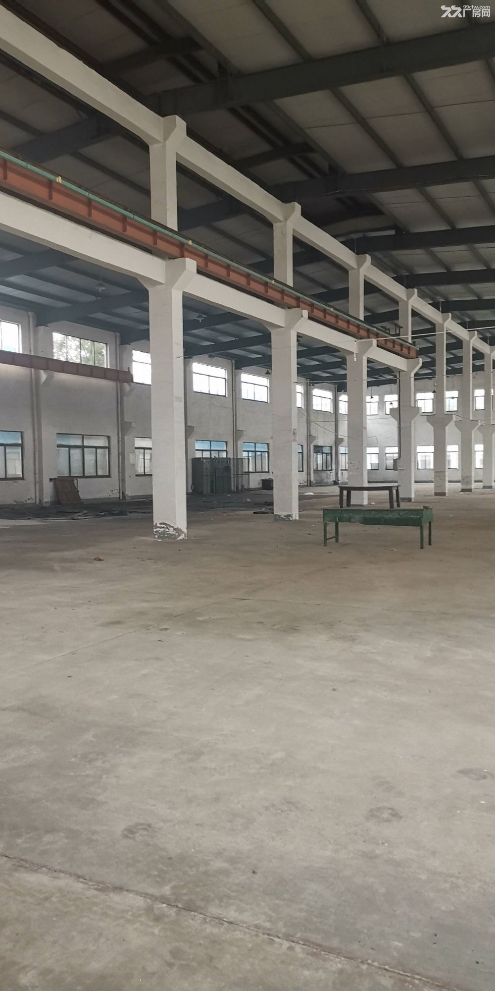 北仑大港工业园区土地20亩厂房8000平层高12米有行车，空 - 2