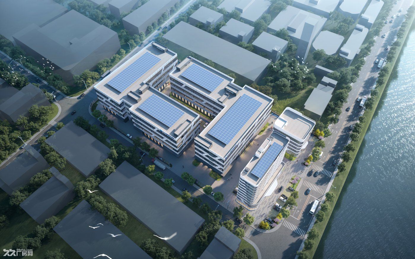 出售永安溪畔稀缺厂房黄金地段1300-8000㎡