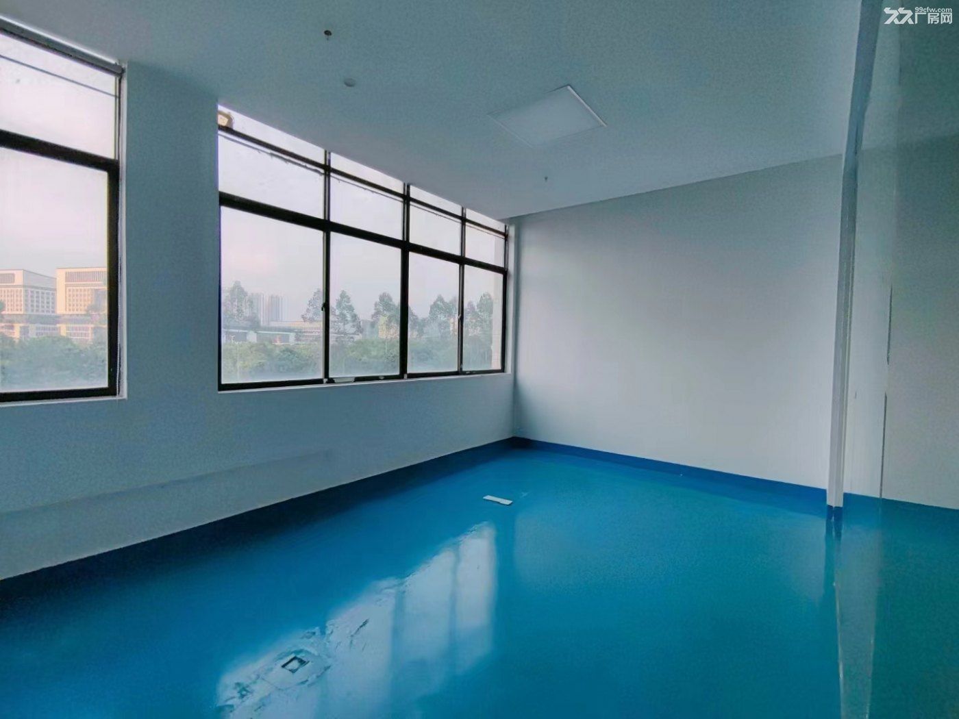 光明玉塘街道大型园区3楼780平米,现成前台和办公室装修,洁净车间 - 3