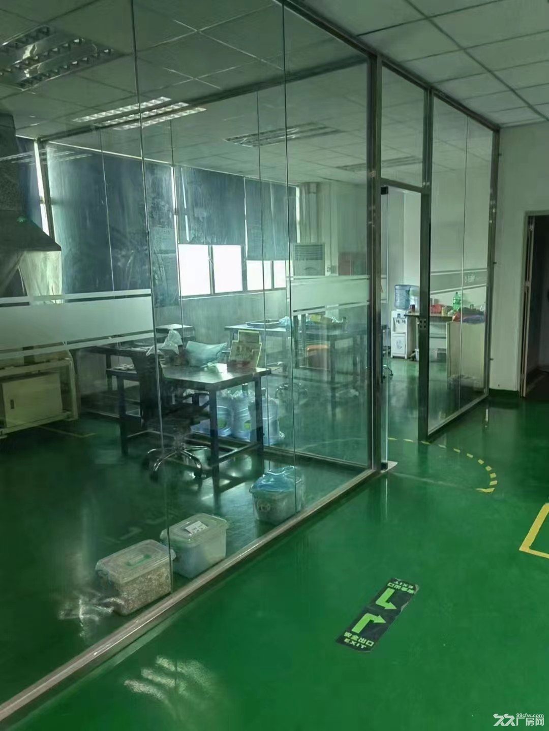 深圳龙华大浪大型园区新出二楼精装厂房1100平方 - 2
