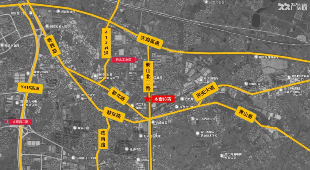 厦门市翔安区巷北地段优质厂房房东直招 - 2