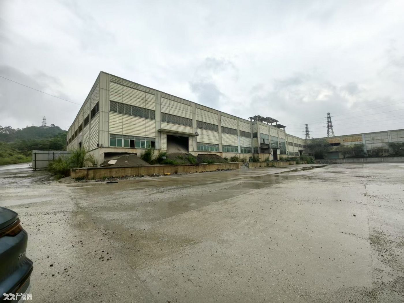 罗阳镇四角楼单一层厂房 宿舍：按需 面积：7000平 变压器