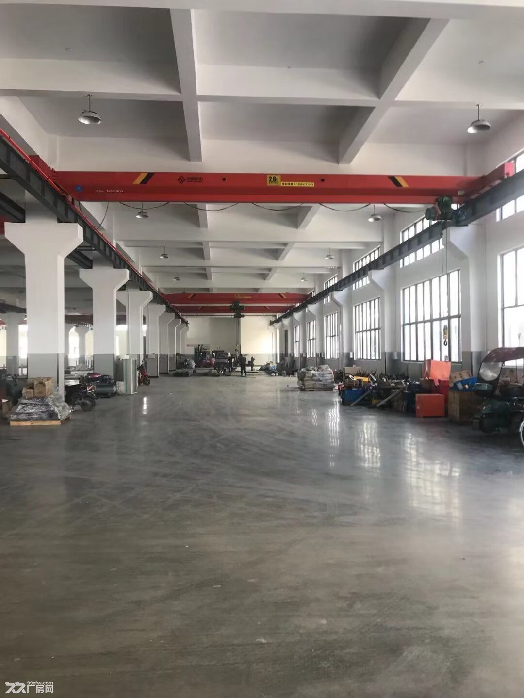飞云工业区重工厂房出售,车间1-3层,一楼高度10米。 - 3