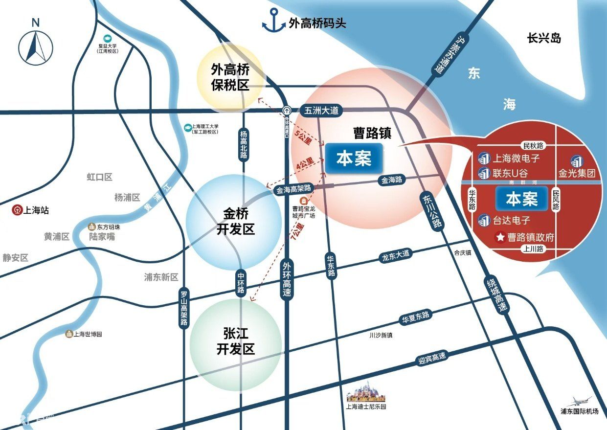 曹路东部湾现代产业园一楼厂房 研发 生产 仓储 - 2