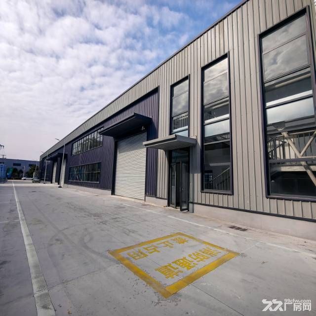 兴化全新钢结构园区厂房准现房1200至3400平可分割产权 - 4