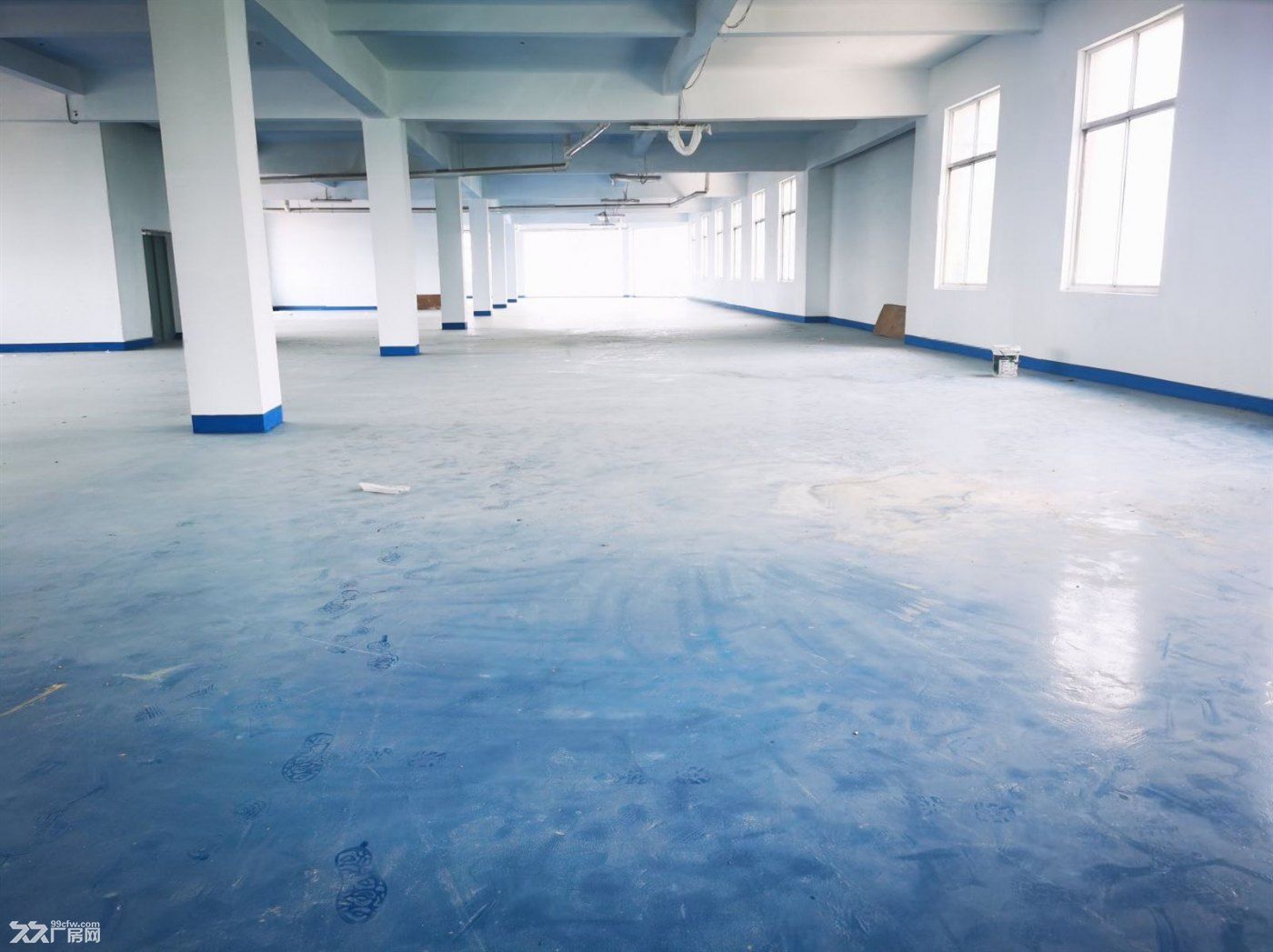 奉城镇南奉公路边精装修环氧地坪厂房仓库出租可分租 - 7