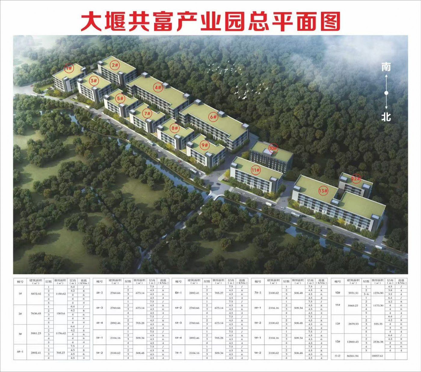 直租  大堰共富产业园标准厂房出租 无中介 可环评可注册