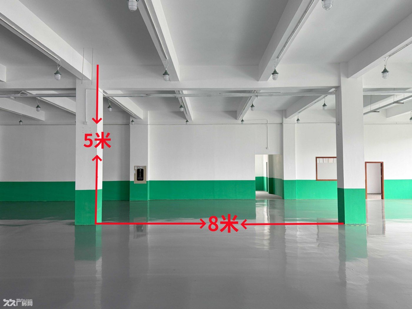 精装带地坪漆3000平厂房招租 - 3