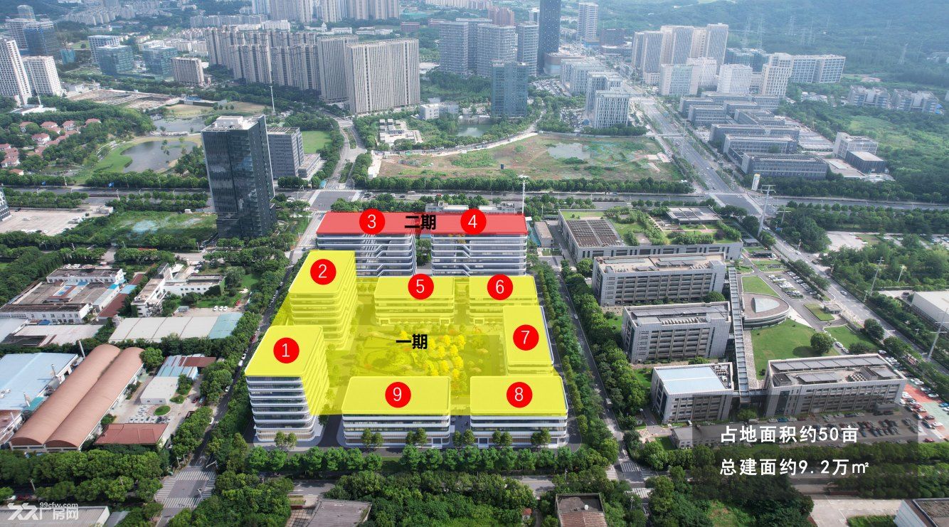 南京江北高新区工业园区独栋工业厂房出租出售 面积1200-3000平 双证齐全 - 2