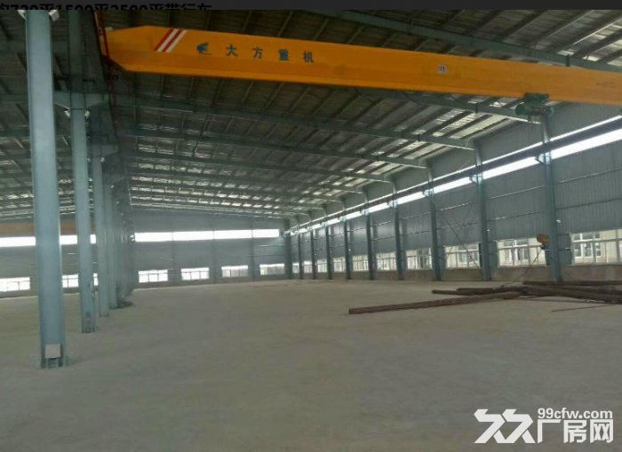 集美工业区钢结构720平1500平2500平带行车 - 2