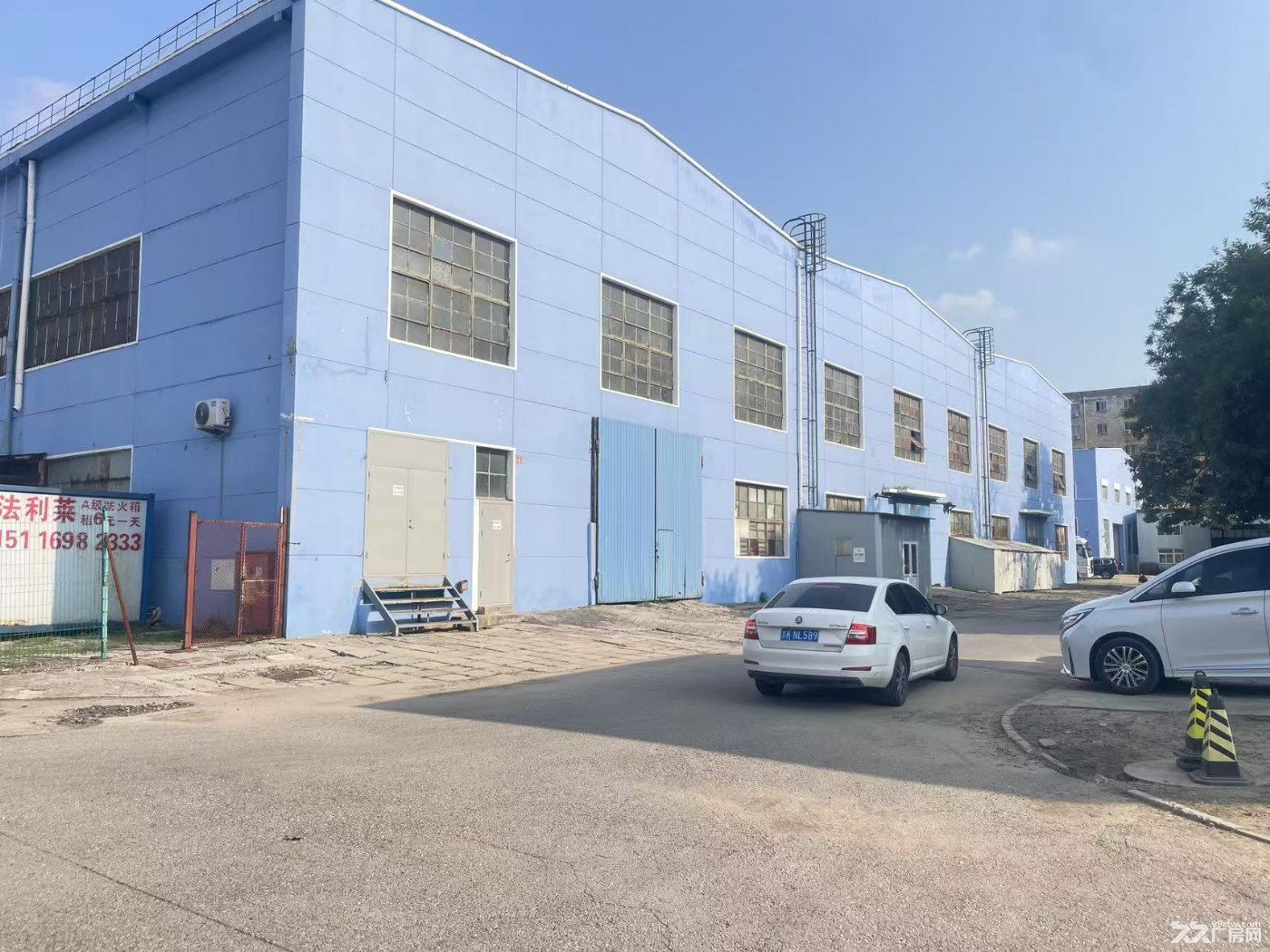 独院12500厂房高度13米带天车配有办公住宿空地库房 - 4