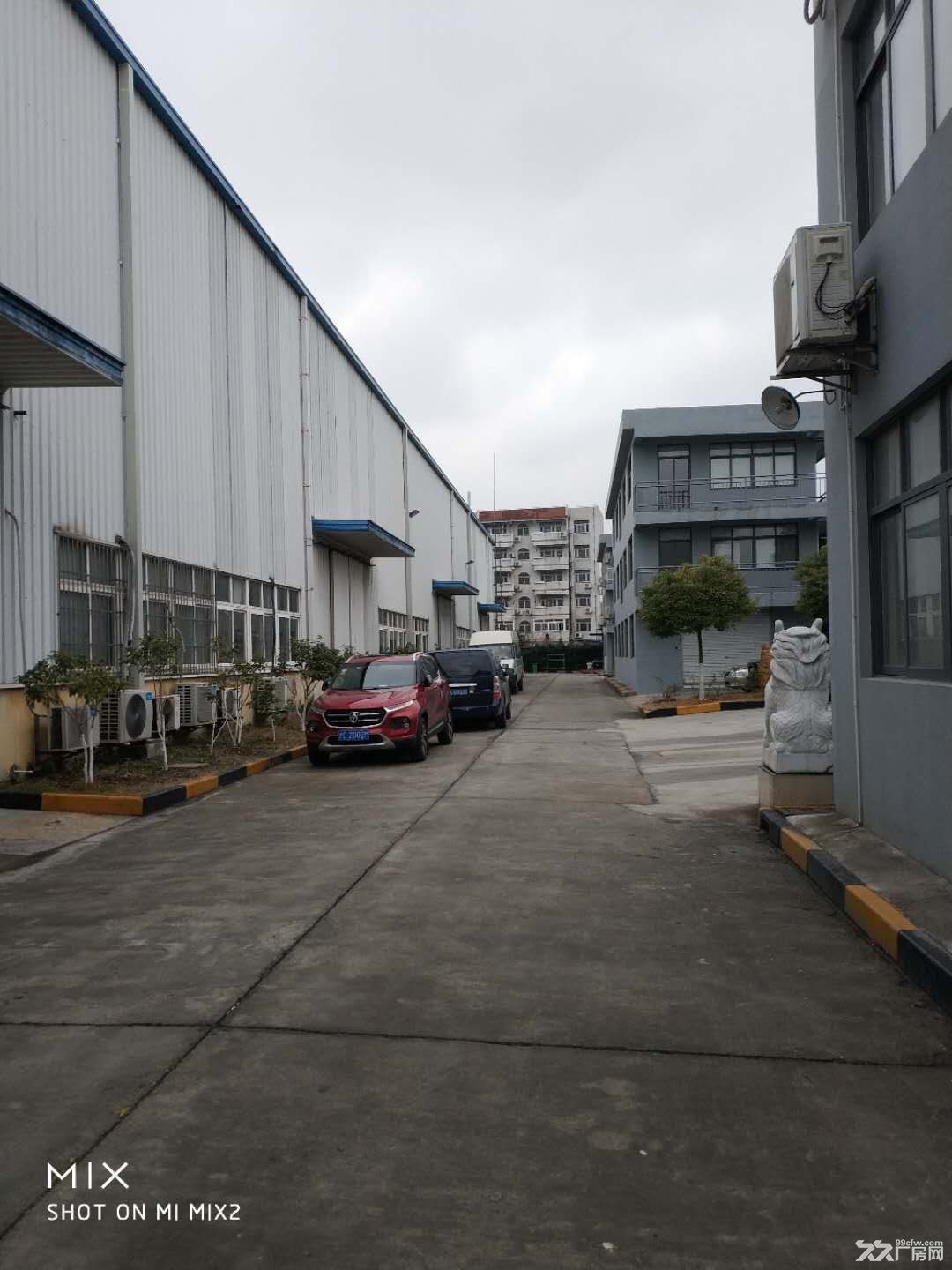 浦东外环，临街双层5米高，4千平，另有2万平单层9米厂房出租，可环评！大场地