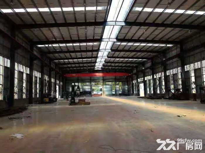 出售成都周边正规园区钢结构厂房3000㎡ 带10T行车 - 4