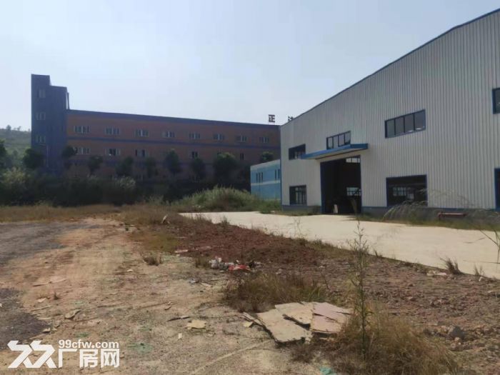 高明明城单一层小独院钢构厂房,5700方,滴水8米,空地3000方 - 2