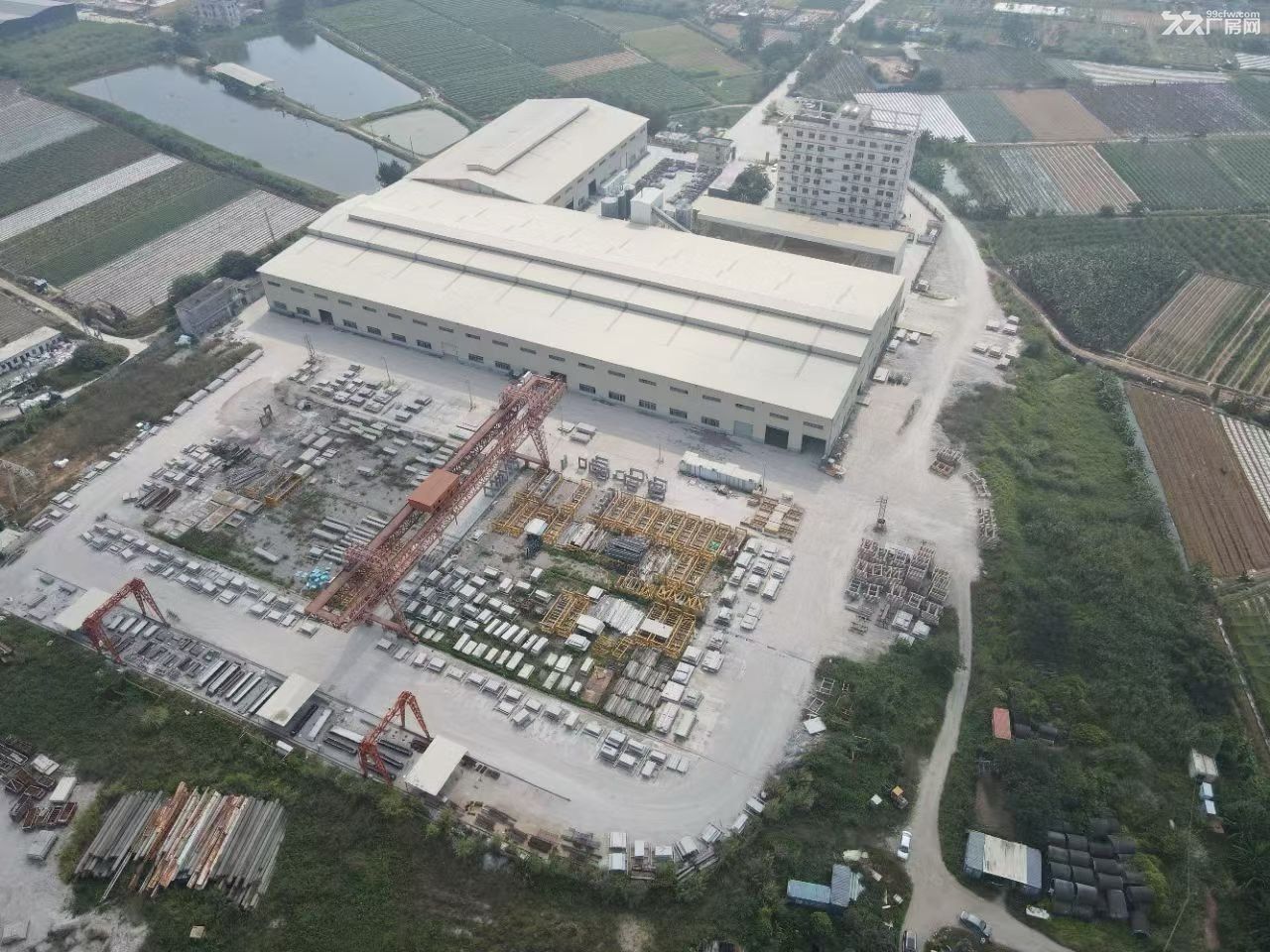 园洲镇原房东钢构厂房出租,厂房17000方,滴水13米,到顶17米,有航车!长度 - 3