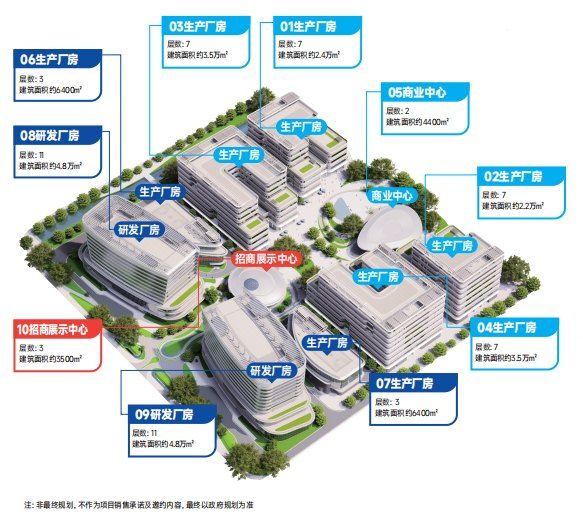 黄埔云埔街道核心工业区85万方标准厂房出租,花园项目,标杆园区 - 5