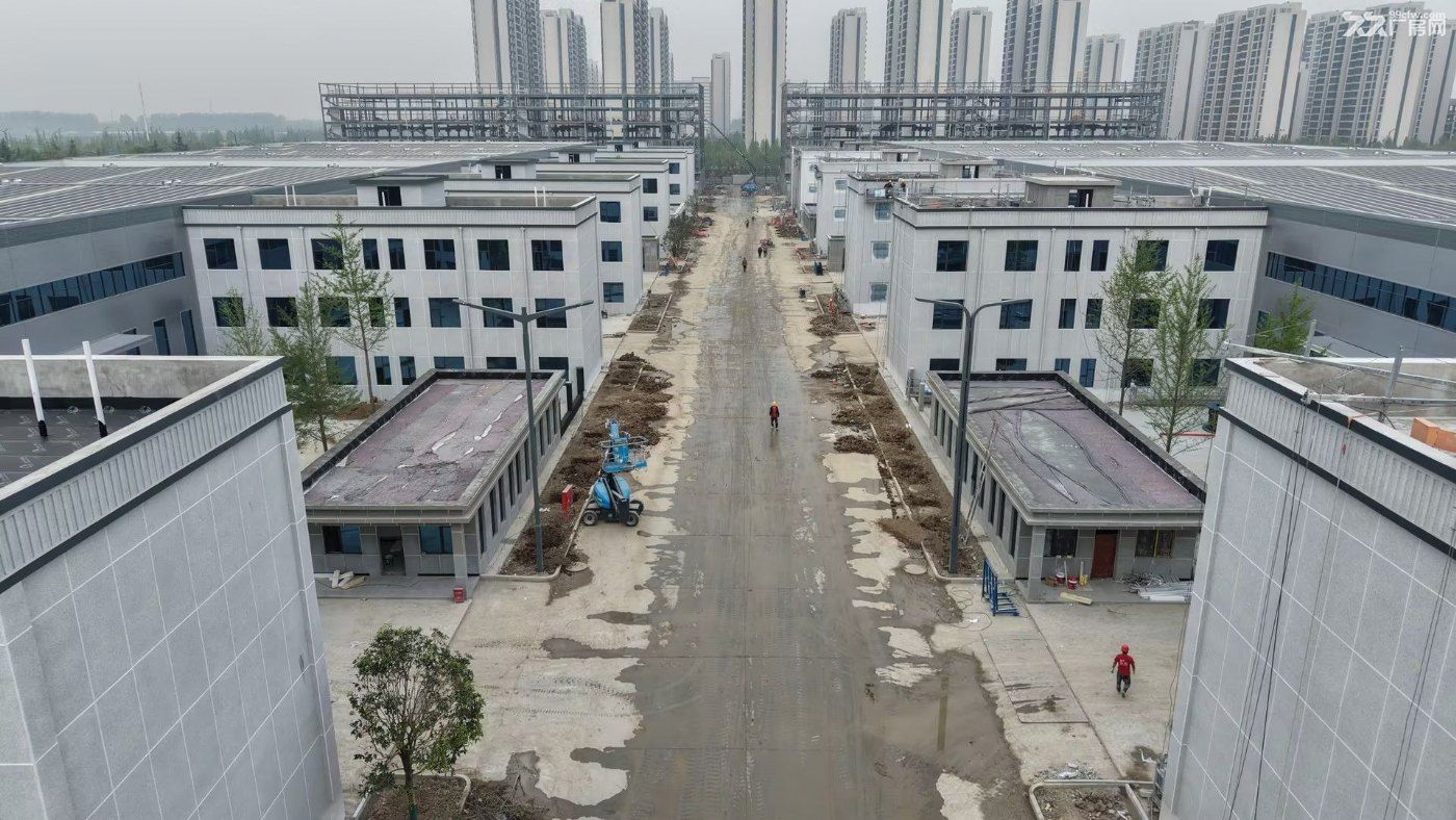 沣西新城独门独户独院单层钢结构厂房,现房出售 - 4