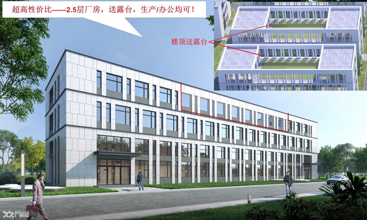 【厂房出售】首付2成、日供800元拥50年大产独栋厂房, 单层、2层、2层半均有 - 5