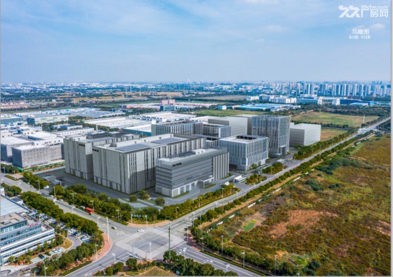 稀缺1-2楼,单层1600㎡全新高标厂房,客货梯全,房型方正,形象佳 - 3