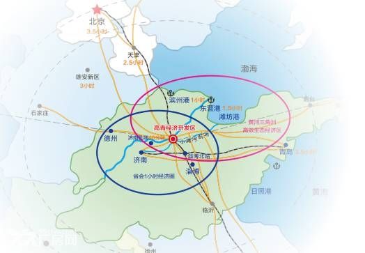 淄博高青黄三角药谷产业园招商厂房出租政策优惠 - 3