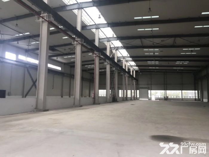 奉贤上市公司厂房8000平 展览 喷漆 钢结构 干粉水粉等包做带行车可分租无税收 - 2