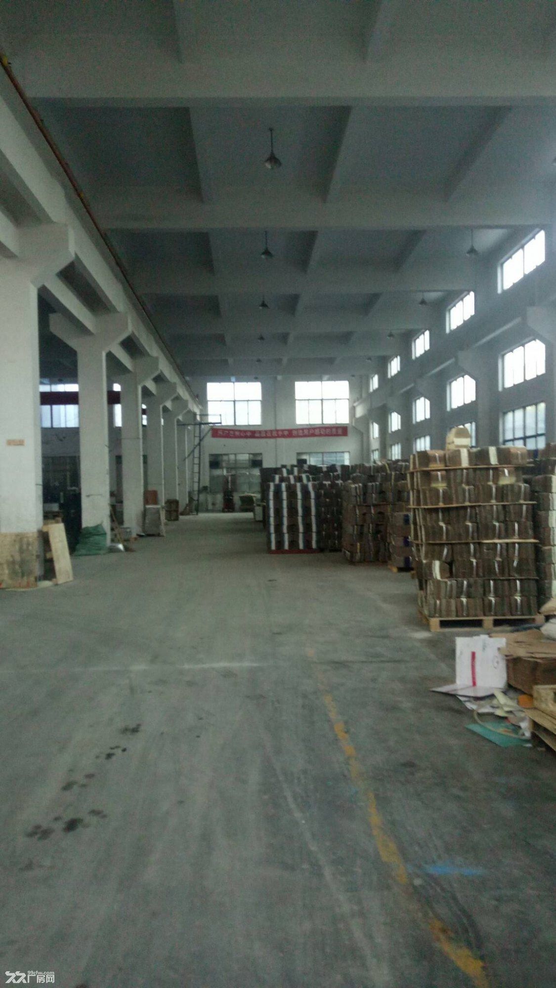北仑大碶工业区土地33亩厂房16000,一楼层高7-9米,形象好 - 3