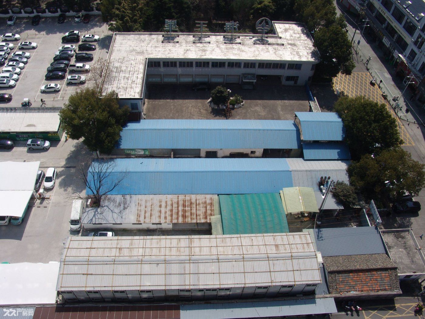 奉化市中心停车洗车充电配套的办公餐饮休闲仓储物流等场所出租 - 3