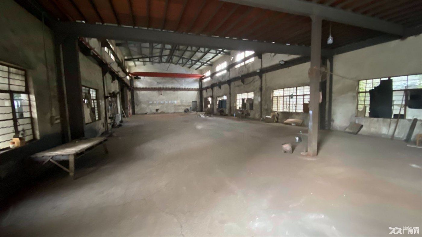 物业出租：曹安公路主干道独门独院厂房出租，带行车，带办公室，行业不限 - 4