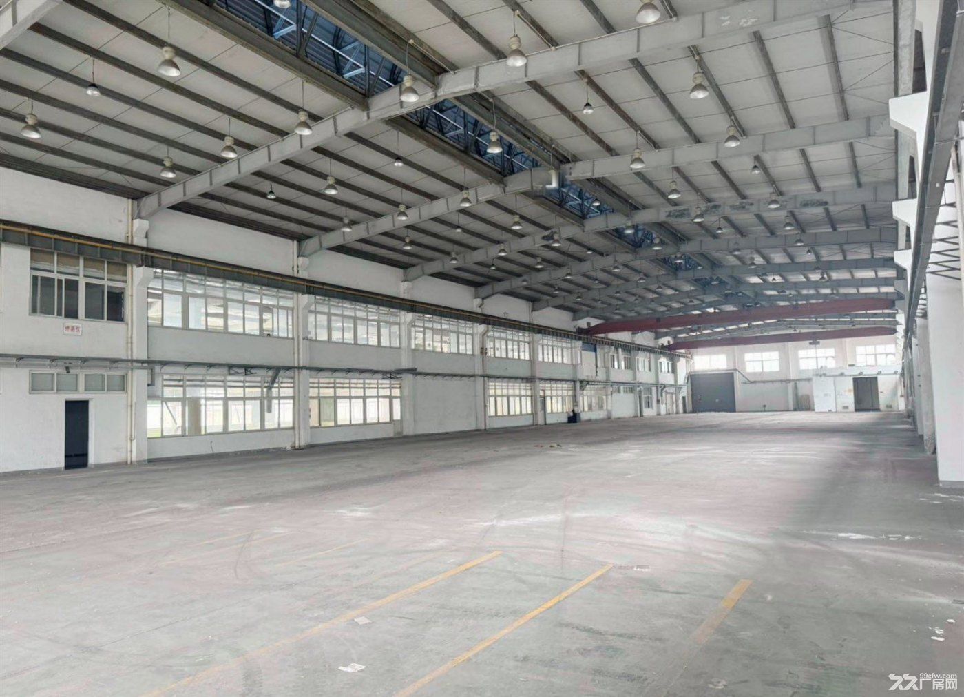 物业出租:青浦工业园高架口104厂房有行车。生产加工仓库均可。独立办公 - 7