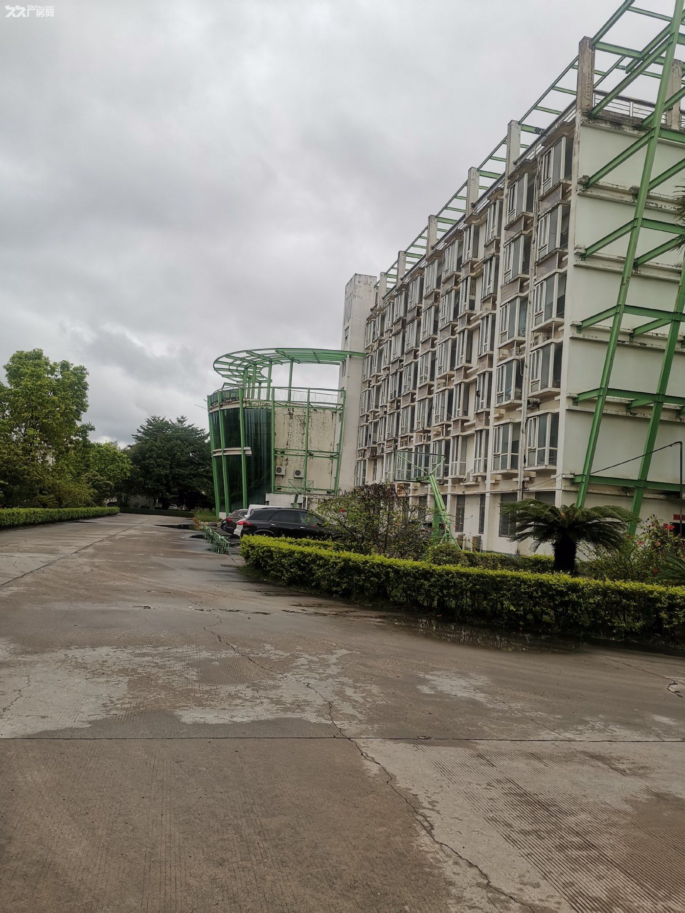 园区钢结构厂房出租，可分割，配套办公楼、宿舍、园区食堂，行车 - 5