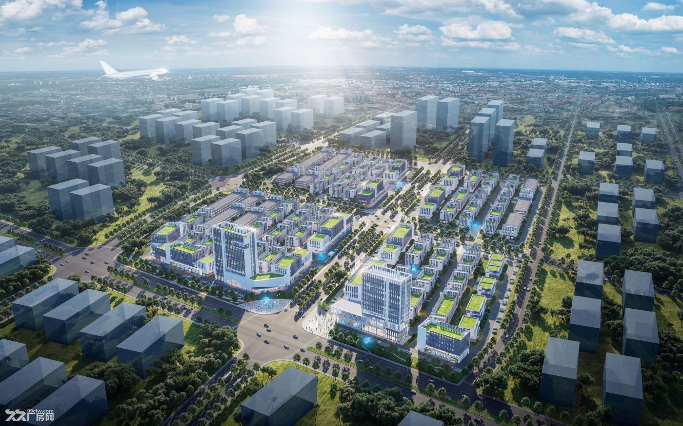万马（烟台）产业港，框架厂房和钢结构厂房给你多重选择。 - 7
