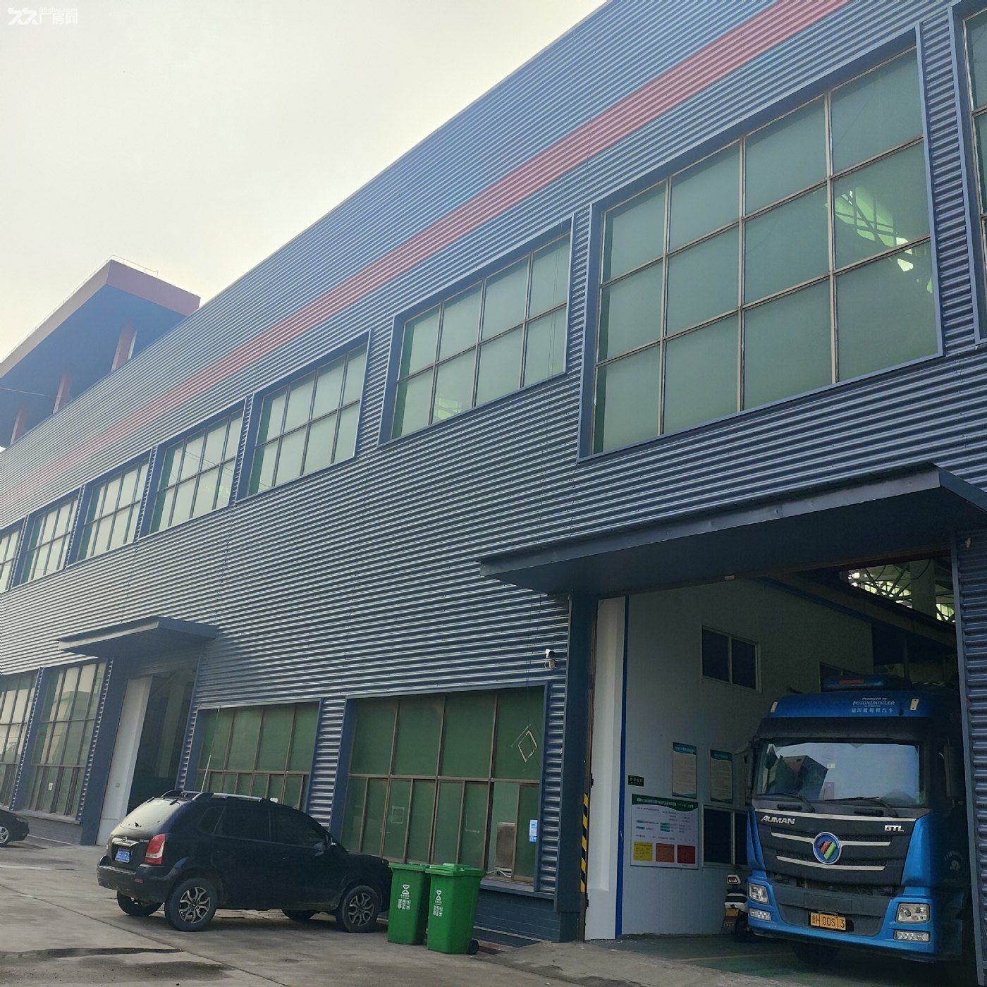 岳塘双马工业园厂房出租 500平起租 有航车 近高速 层高15米 - 6