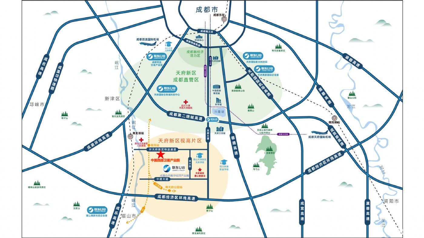 天府新区,小独栋,1200-10000平多层独栋,现房出售,单价3500无中介 - 7