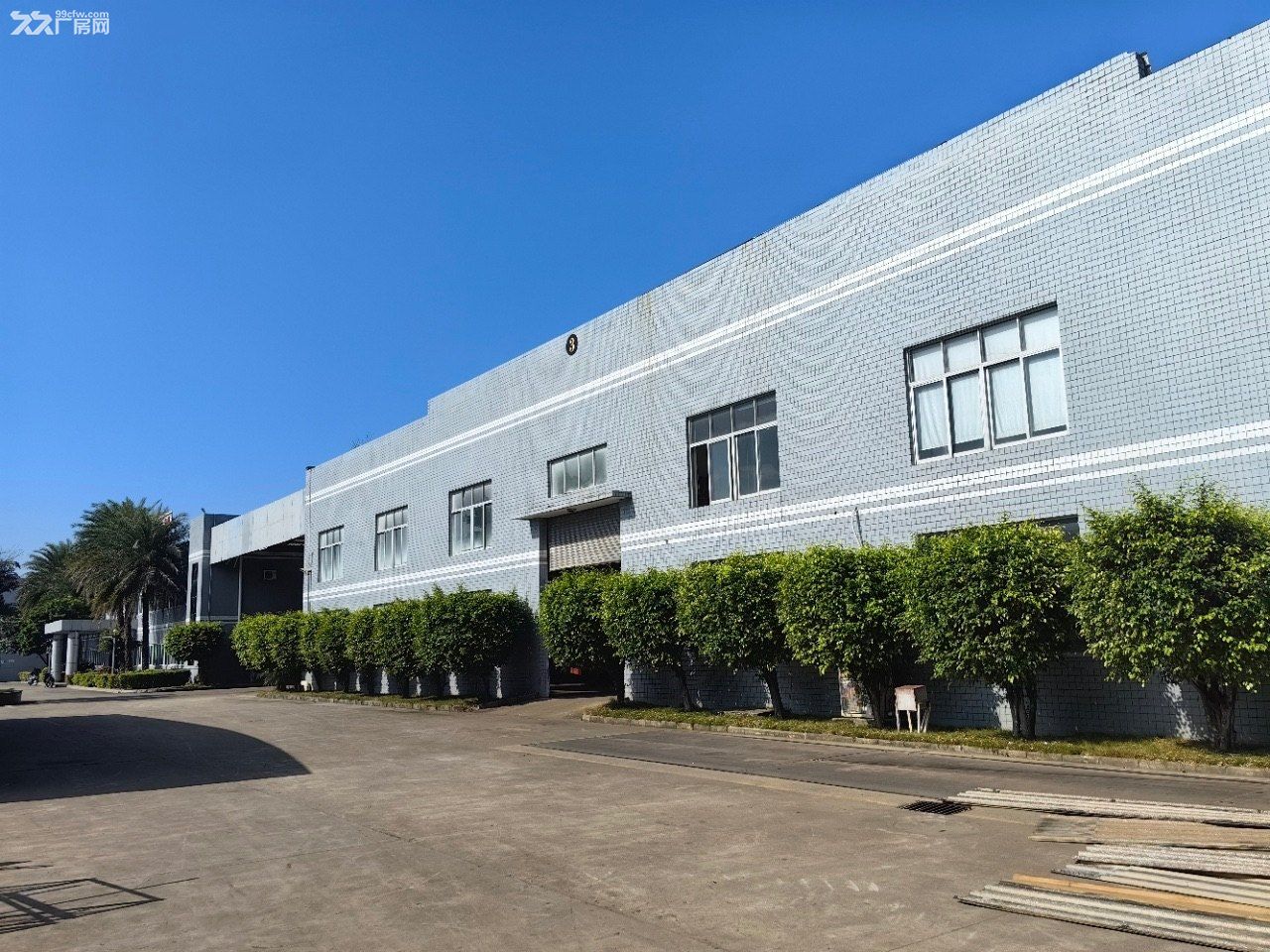 惠州原房东红本花园式独院35000平砖墙到顶钢构厂房出租 - 2