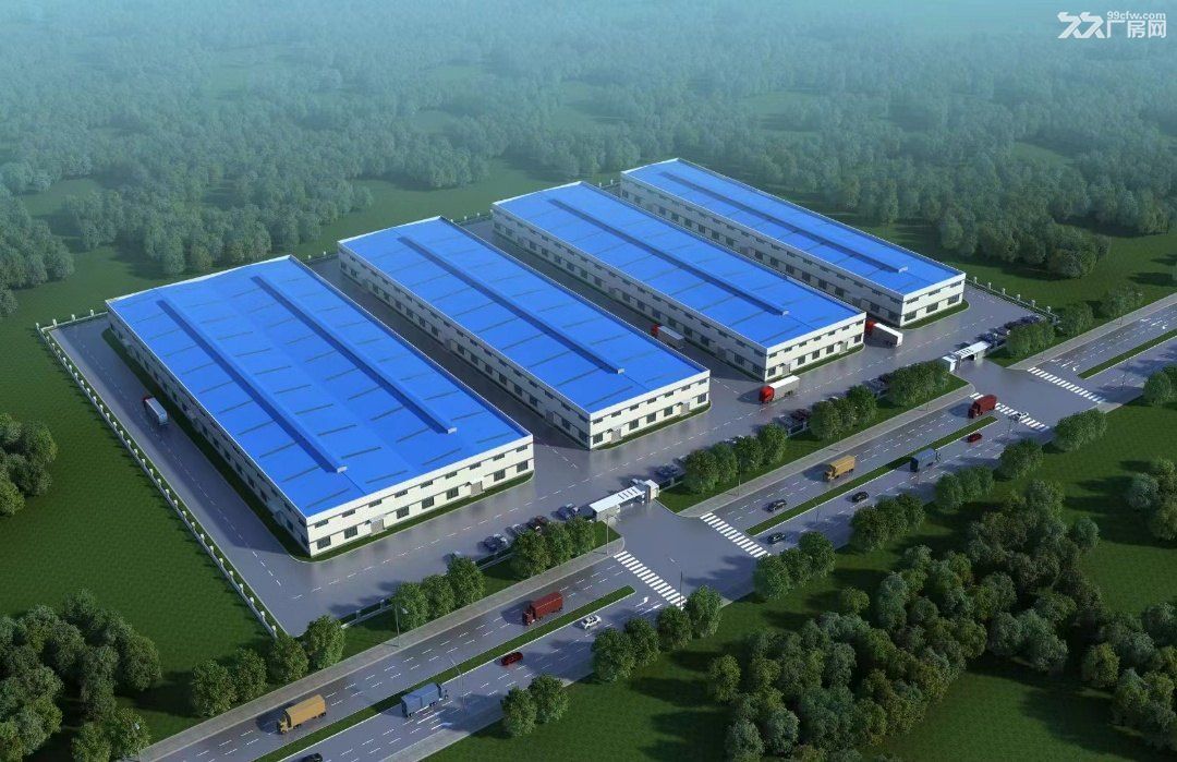 佛山高明区全新新建单一层厂房出租