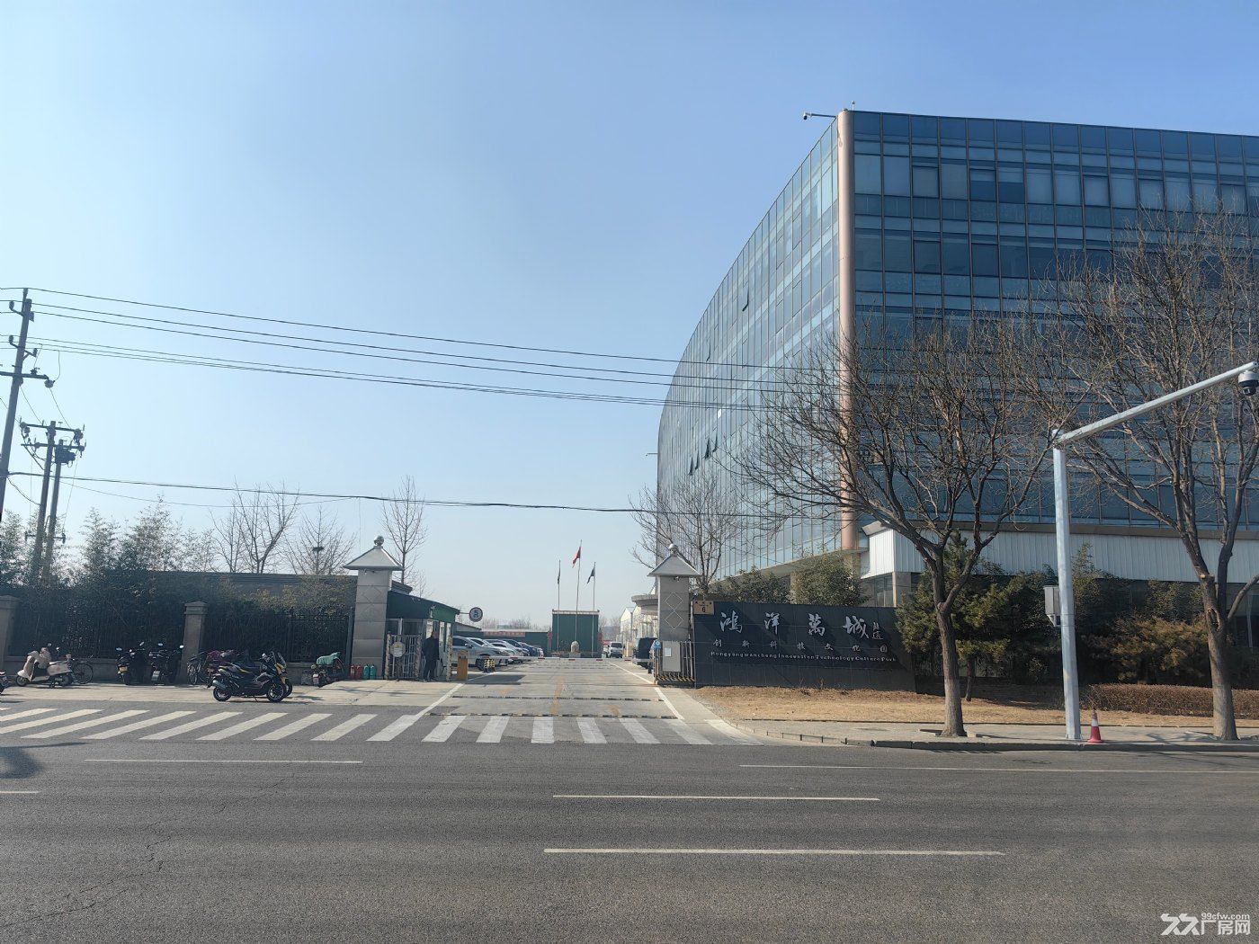 北京亦庄经开区有喷淋,丙二消防可进大车,可24小时进出货