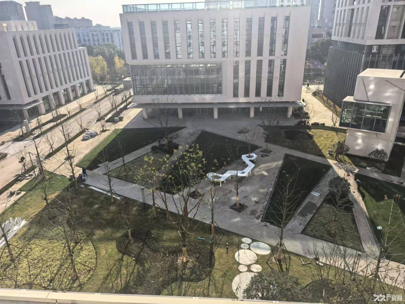 嘉兴秀洲区全新国资园区适合研发总部商务办公等