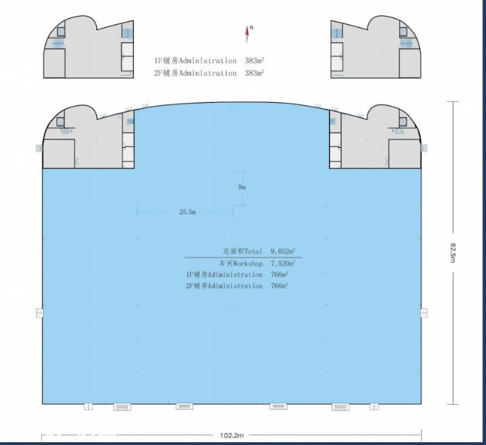 南通市 海门区 高端制造产业园  独栋厂房 - 5