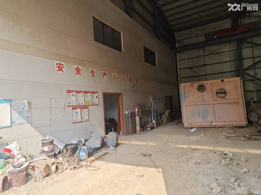 重工业厂房配10吨吊机有空地和办公室厕所