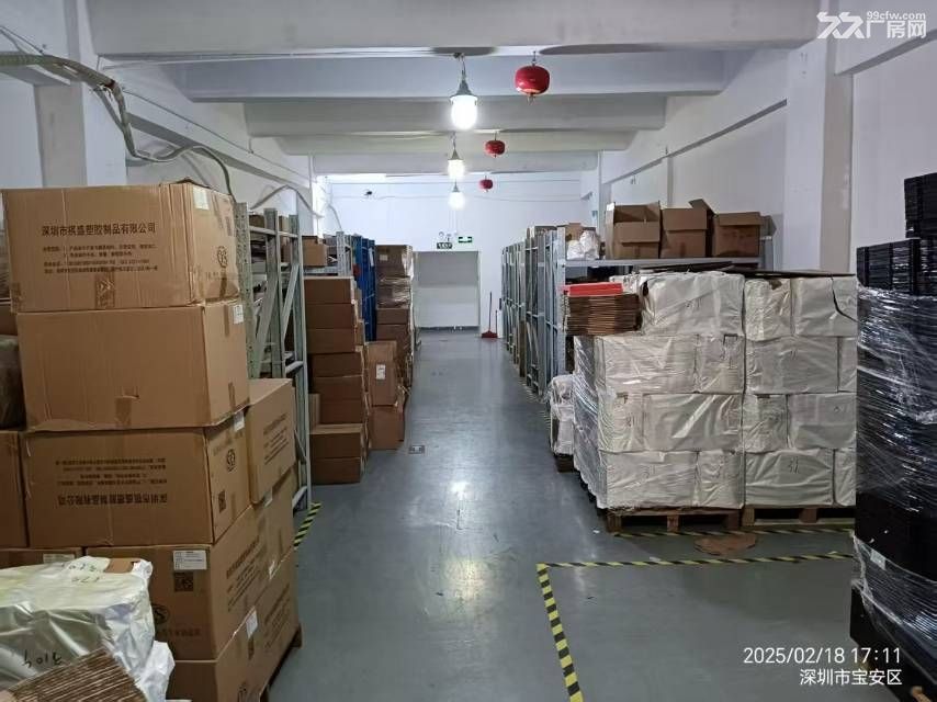 福永地铁站旁楼上精装修厂房出租 - 5