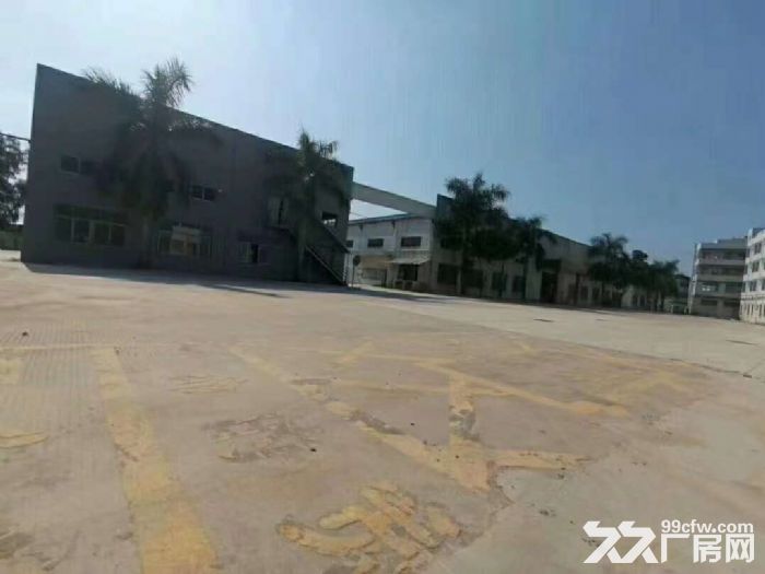 空地大,龙华观兰单一层独院钢构厂房仓库出租2万平米 - 2