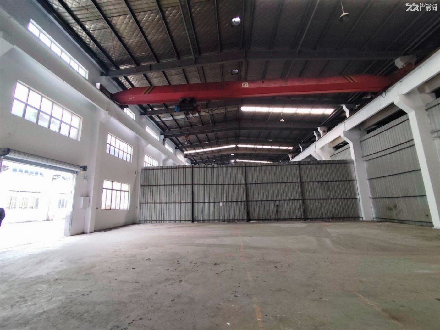 无：单层厂房350平带行车 另有2亩水泥地  可加工 住人烧饭 - 7