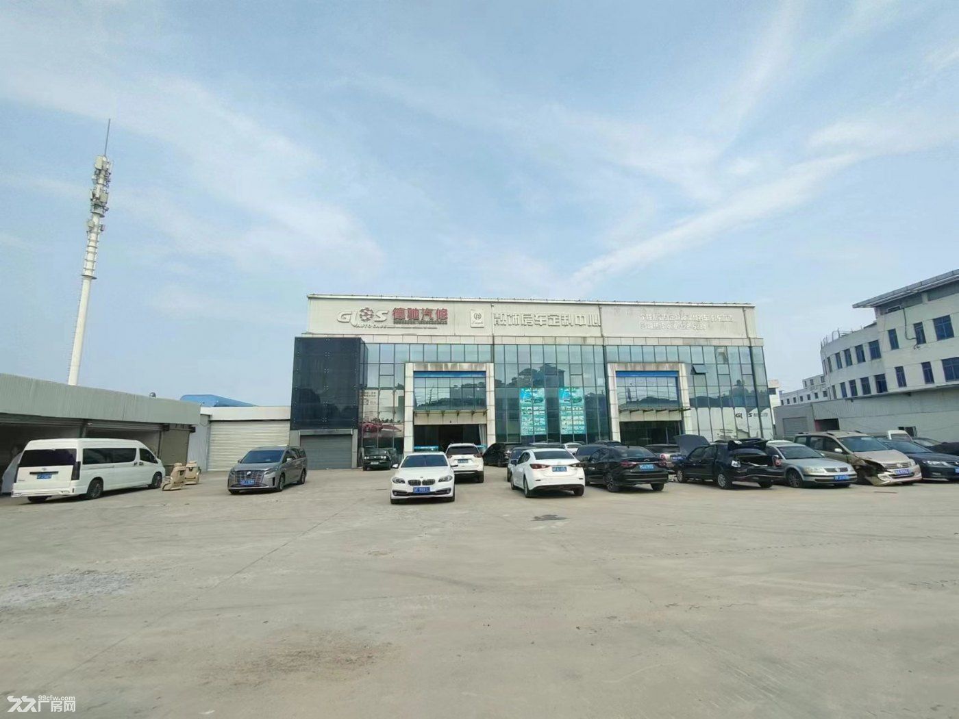 汽车经销店展厅 无中介550平6米高标
