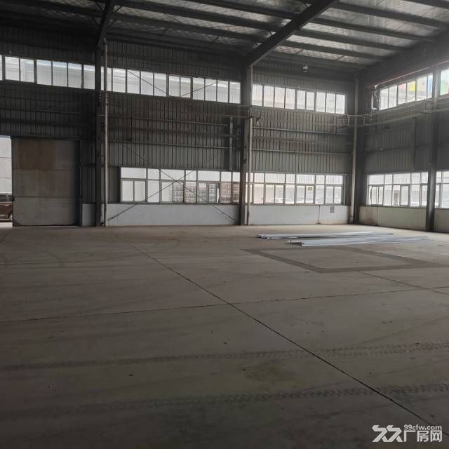 园区直租 单层钢构厂房层高13米丙二类消防 大小可分租价格 - 2