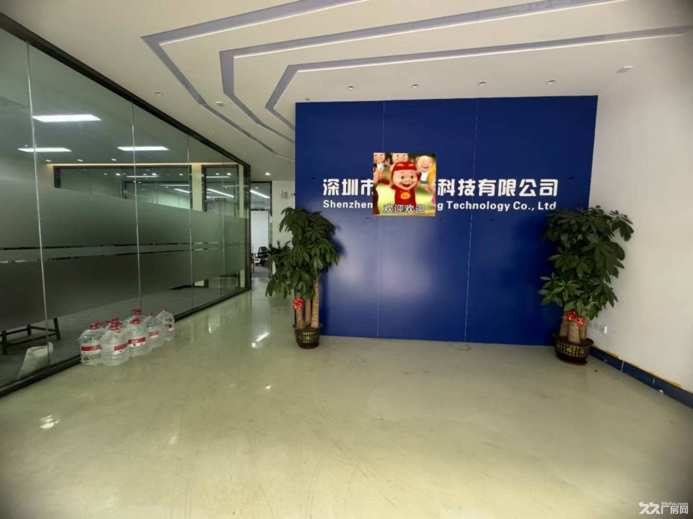 龙华清湖大型工业区一楼1000平厂房出租