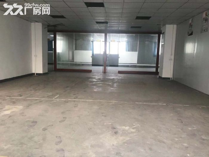 福永107国道边新出整层1500平厂房出租,带办公装修,前台大气 - 4