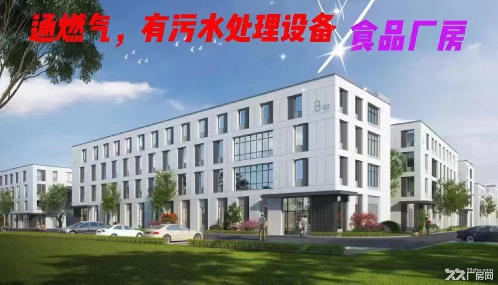 食品厂房出租出售,可贷款、可环评、可办SC,配套完善,限时优惠 - 2